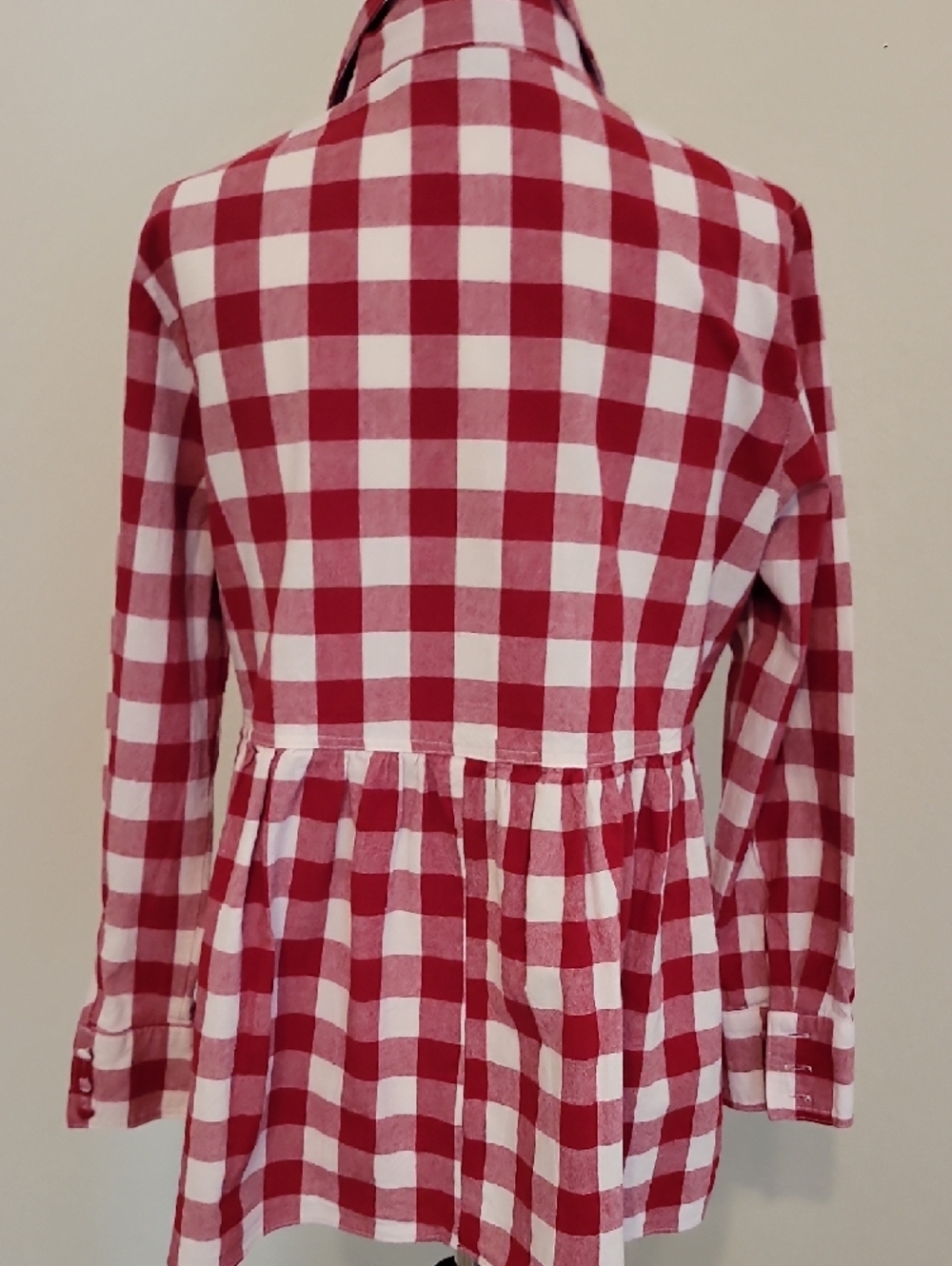 Tuckernuck Pomander Place Red and White Gingham Button-Down Shirt - Picture 7 of 8